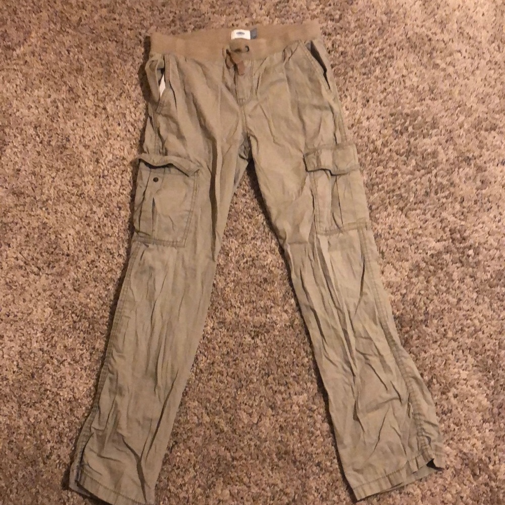 Khaki cargo pants